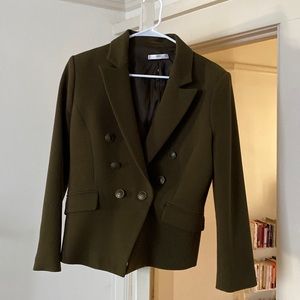 Olive green blazer